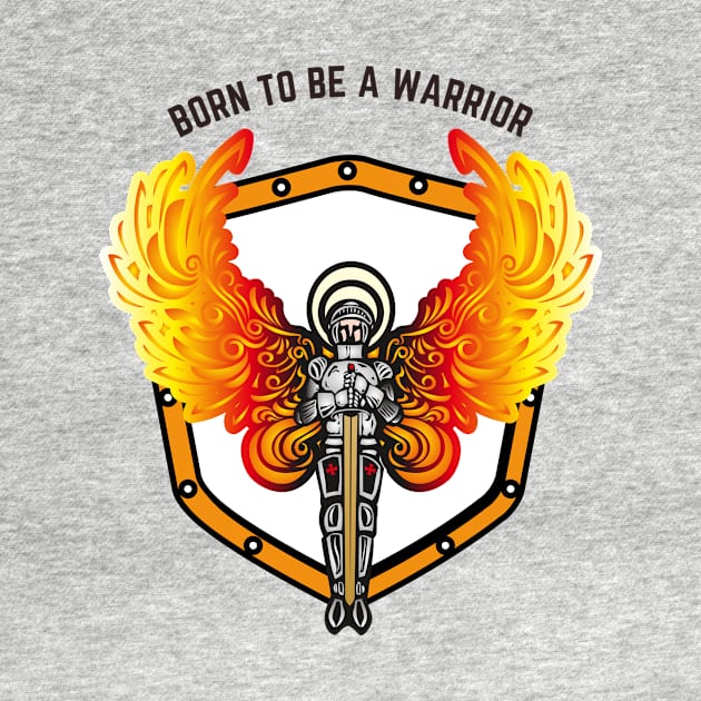 Born To Be A Warrior by Creativity Haven